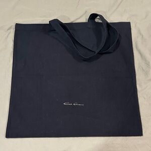 RICK OWENS Tote Bag with Signature Logo